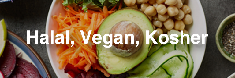 Halal, Vegan, Kosher