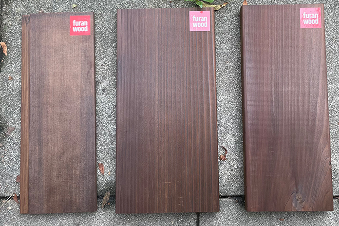 フランウッド（フラン樹脂加工木材）