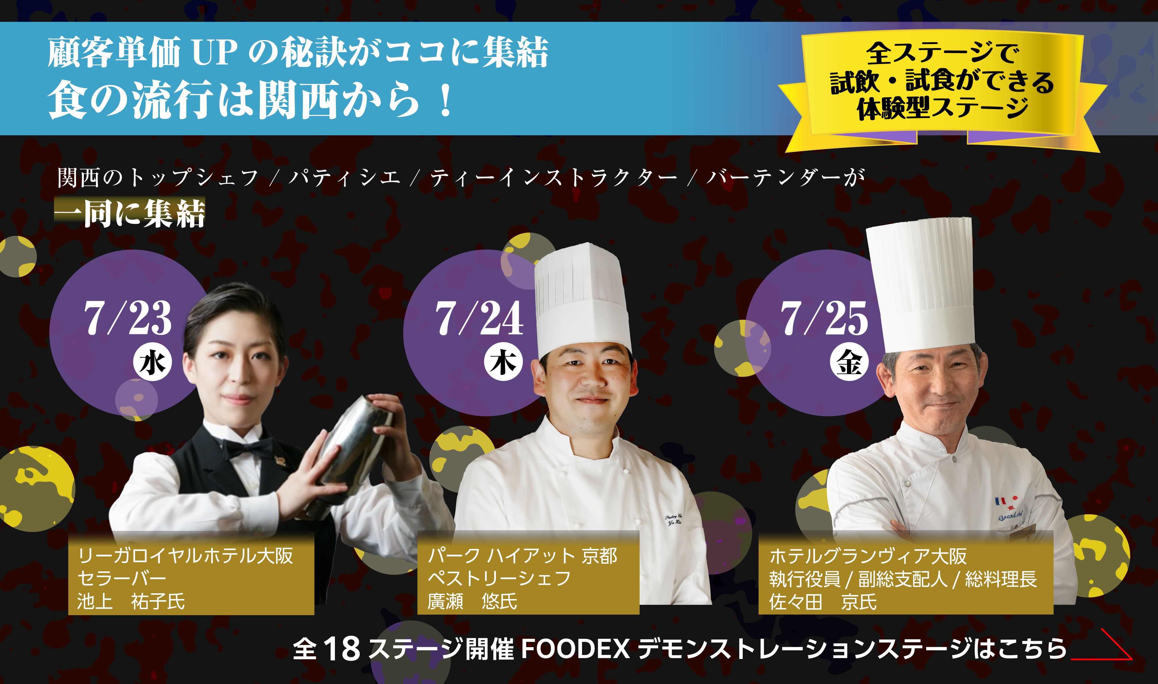 FOODEX カクテル in 関西