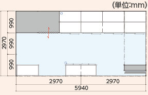 P-2A/P-2Am 間取り図