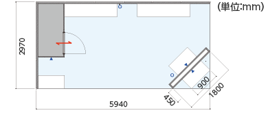 P-2B 間取り図