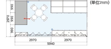 P-2B 間取り図