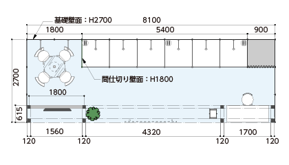 H 間取り図