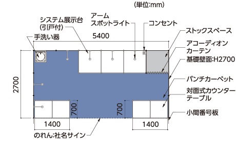 ディスプレイプラン プレミアムD 間取り図